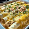 Queso Chicken Enchiladas