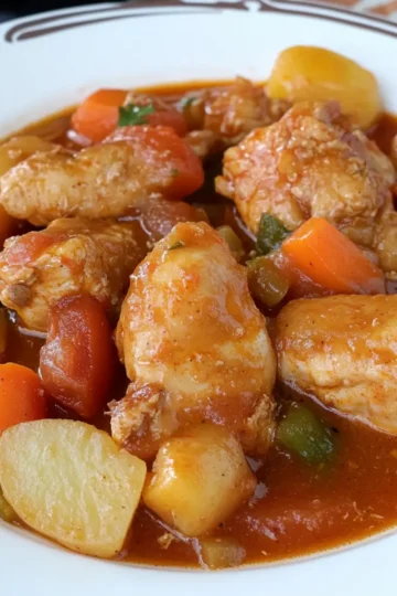 One-Pot Chicken Afritada