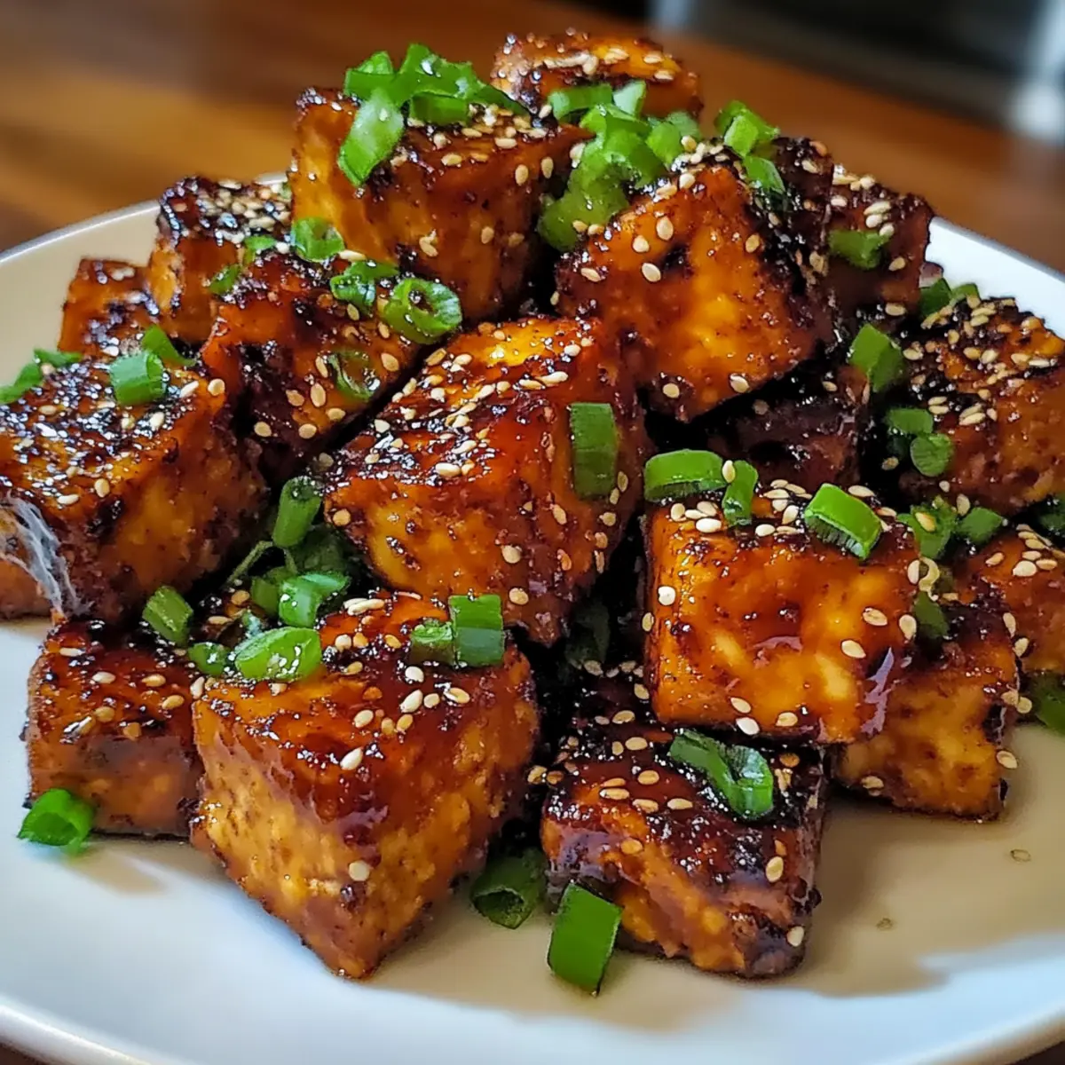 Crispy Honey Garlic Tofu: Sweet, Savory Vegan Bliss 5 Crispy honey garlic tofu
