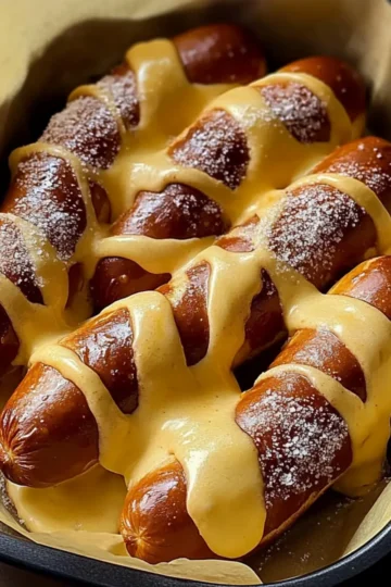 Easy Pretzel Dogs Recipe