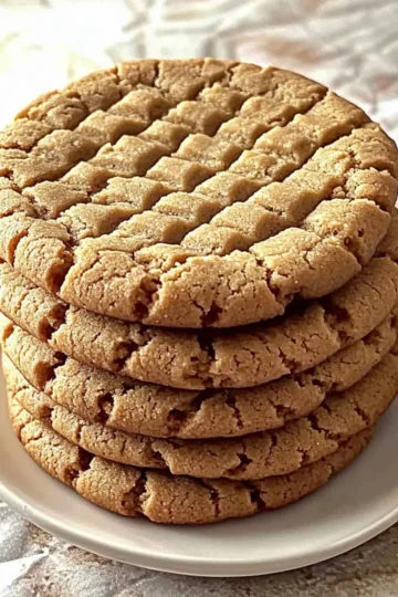 3 Ingredient Peanut Butter Cookies