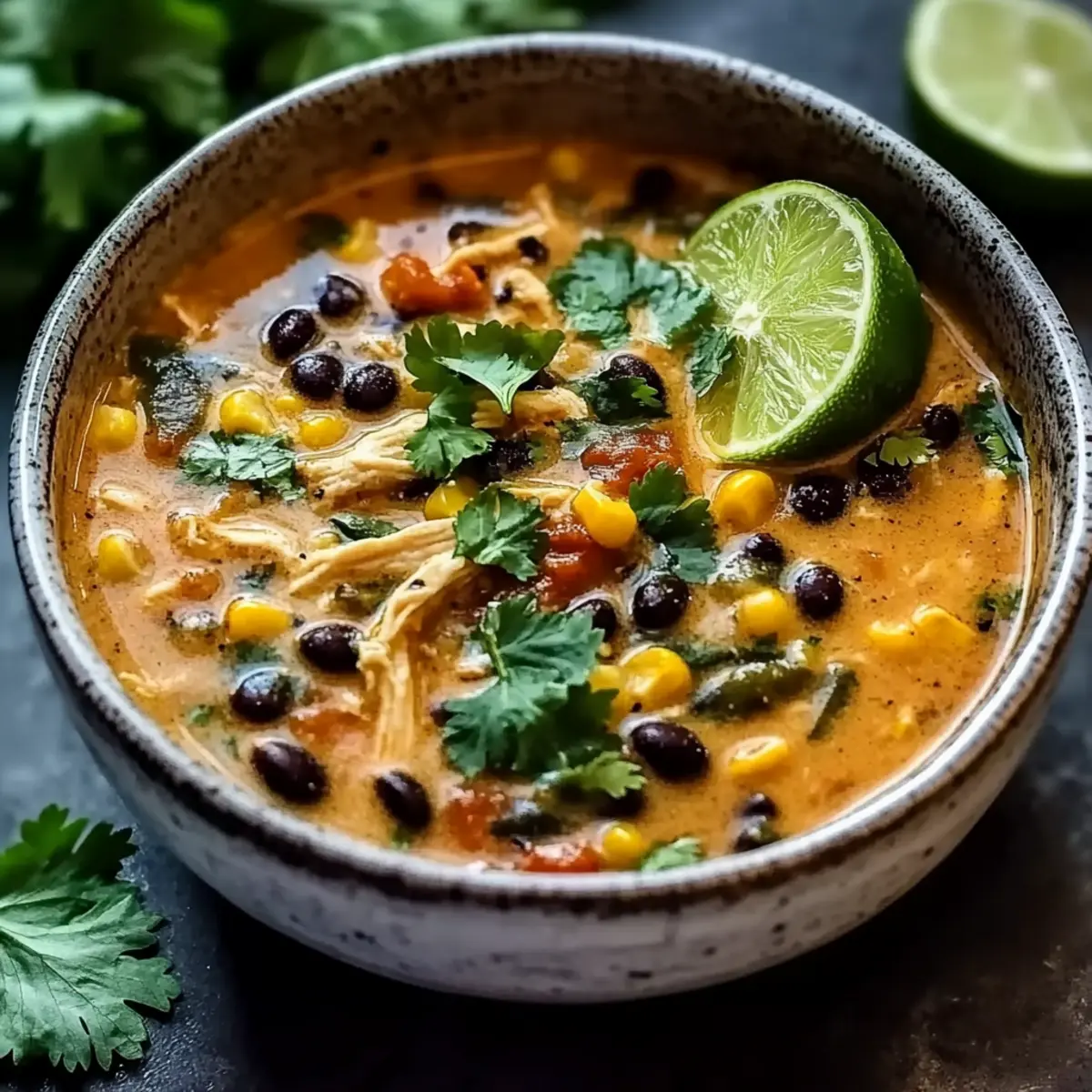 Chicken and Black Bean Soup