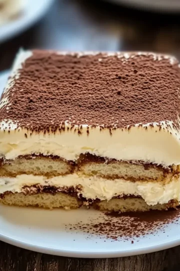 Classic Italian Tiramisu No Bake