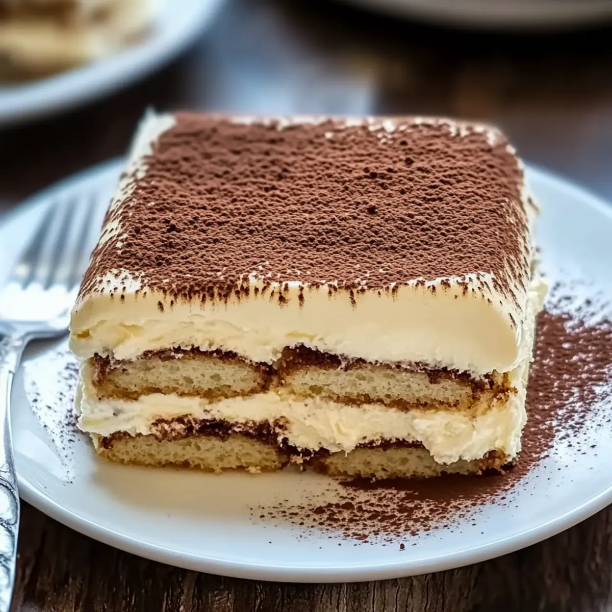 Classic Italian Tiramisu No Bake