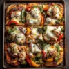 Chicken & Veggie Sheet Pan Pizza