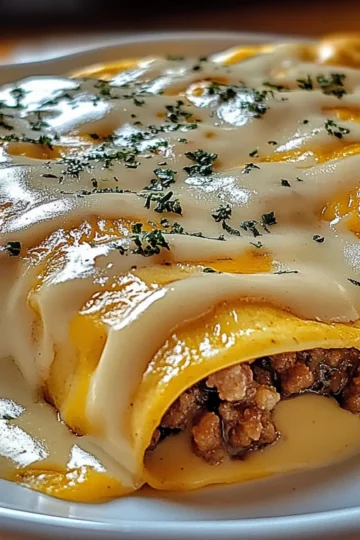 Enchiladas with Sausage Gravy
