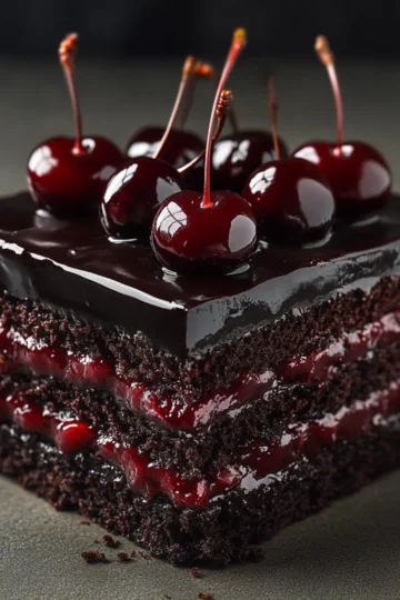 Dark Forest Chocolate Cake