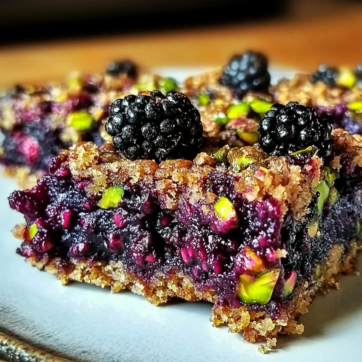 Decadent Blackberry Pistachio Bars You Can't Resist 4 4338c423 5857 4c36 a91f