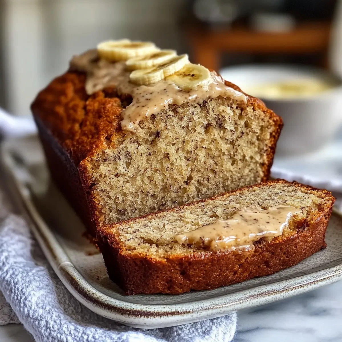 Honey Vanilla Banana Bread