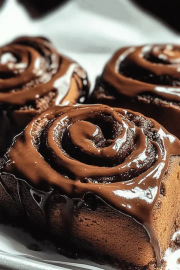 Double Chocolate Cinnamon Rolls