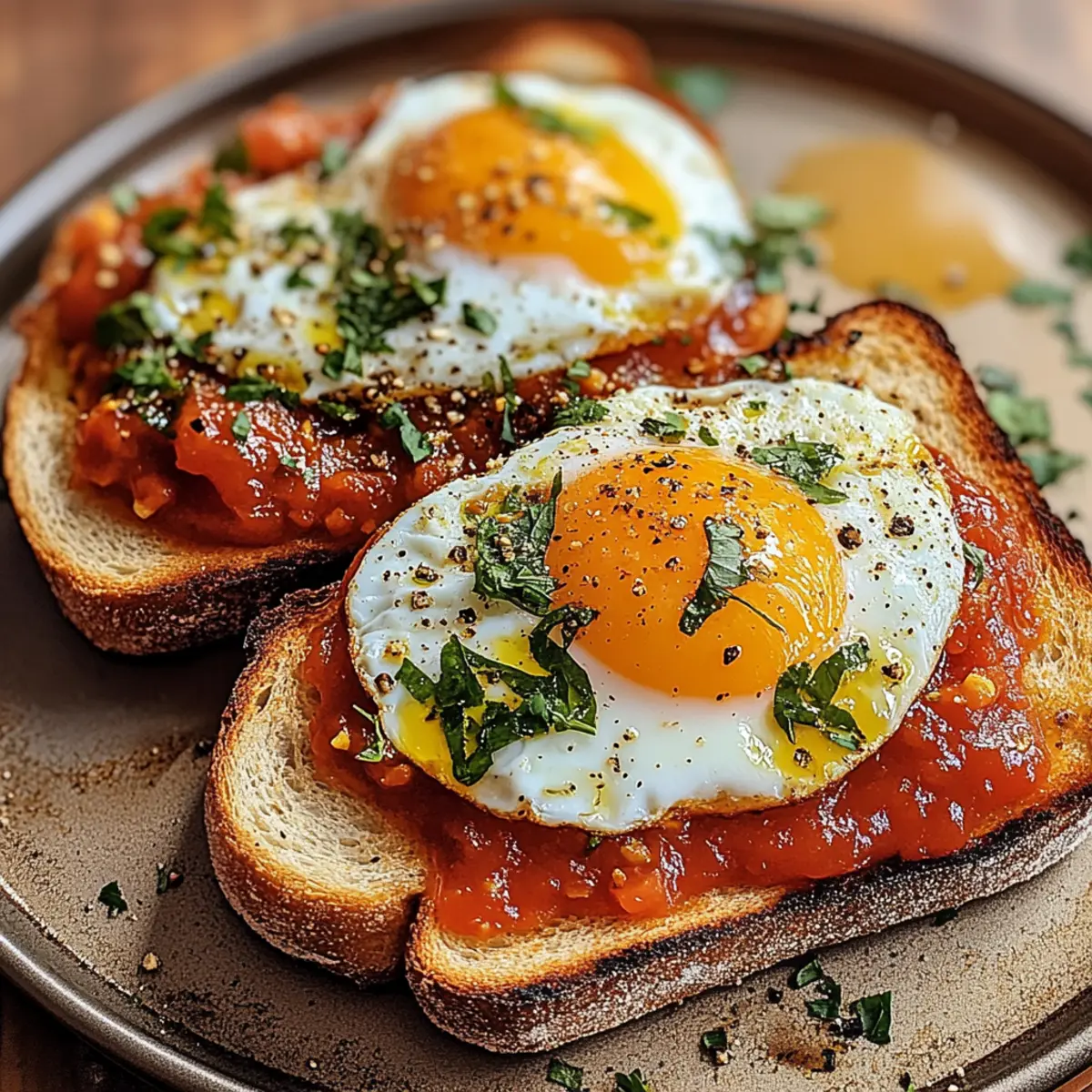 Shakshouka Toast