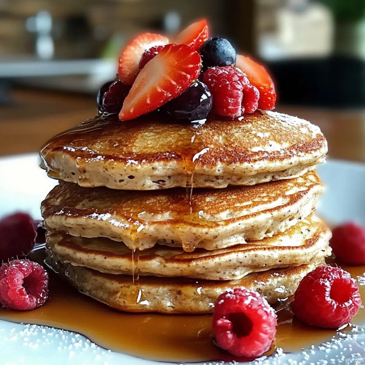 Fluffy Oatmeal Protein Pancakes for a Healthier Breakfast Joy 5 Fluffy Oatmeal Protein Pancakes