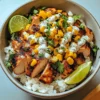 Corn Chicken Rice Bowl