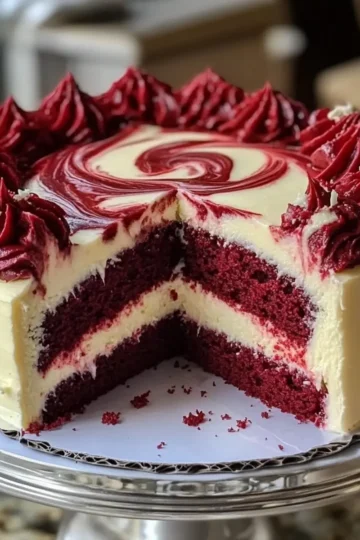 Red Velvet Cheesecake