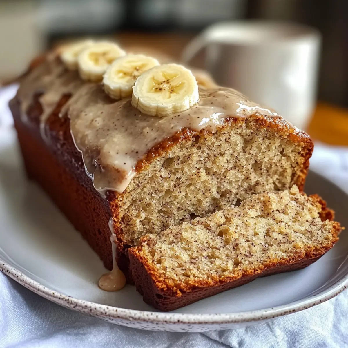 Honey Vanilla Banana Bread