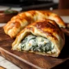 Baked Spinach & Cheese Calzone