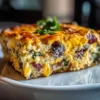 High Protein Breakfast Casserole