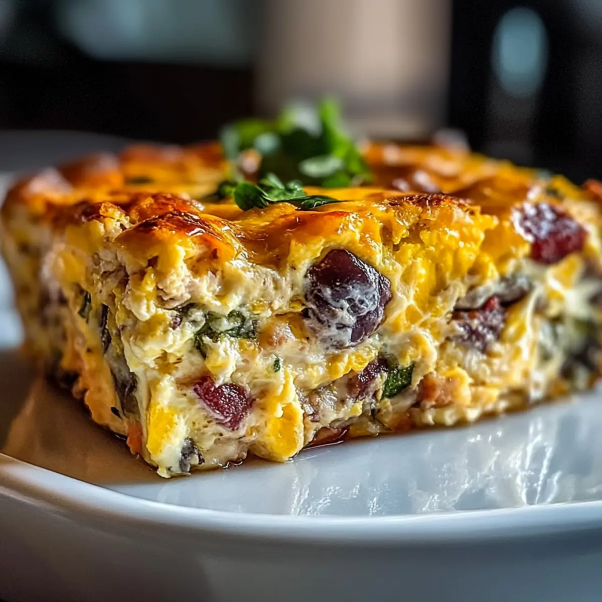 High Protein Breakfast Casserole