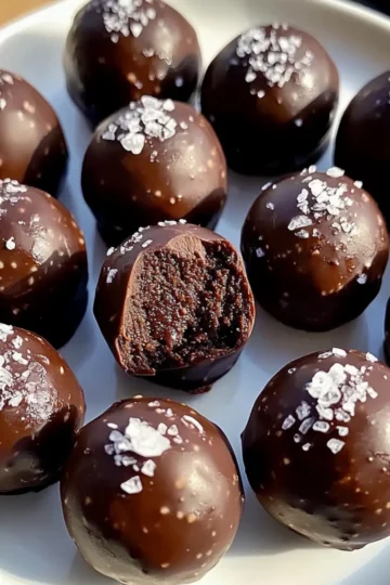 Dark Chocolate Protein Balls