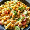 Buffalo Chickpea Pasta Salad