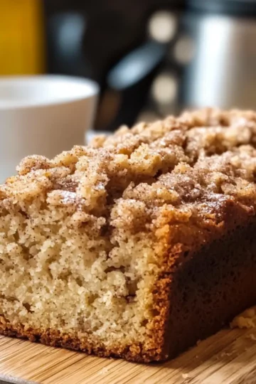 Banana Bread with Crumb Topping