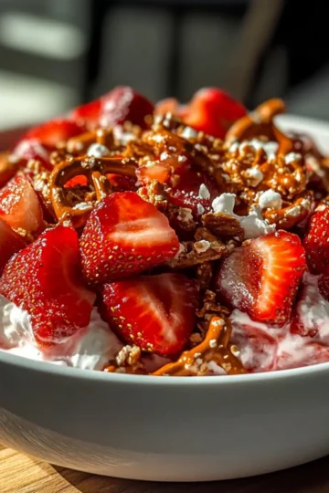 Strawberry Crackle Salad