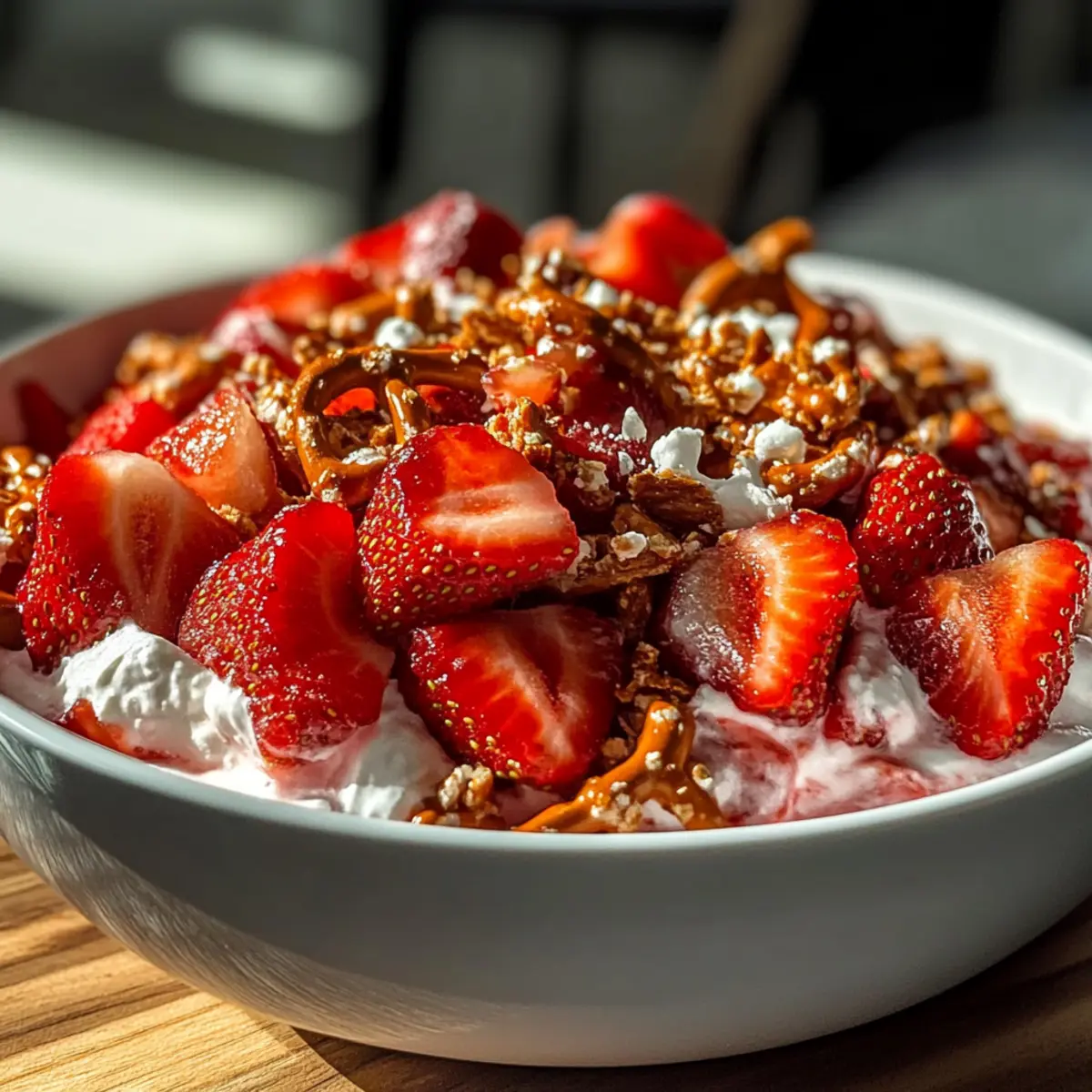 Strawberry Crackle Salad