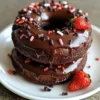 Healthy Chocolate Protein Donuts