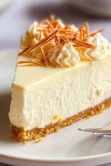White Chocolate Cheesecake Bliss