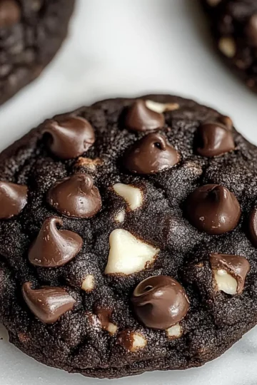 Triple Chocolate Chip Cookies