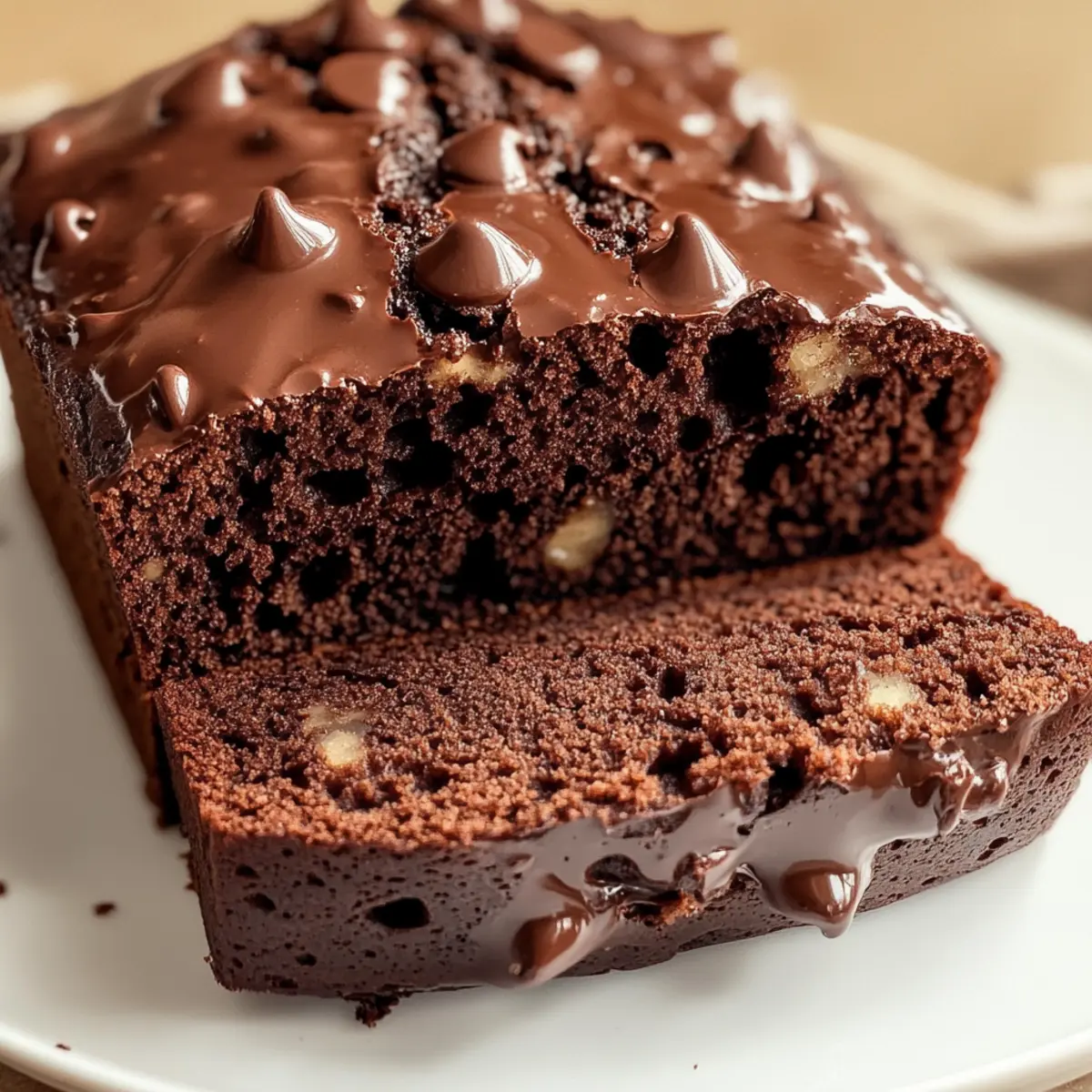 Double Chocolate Banana Bread