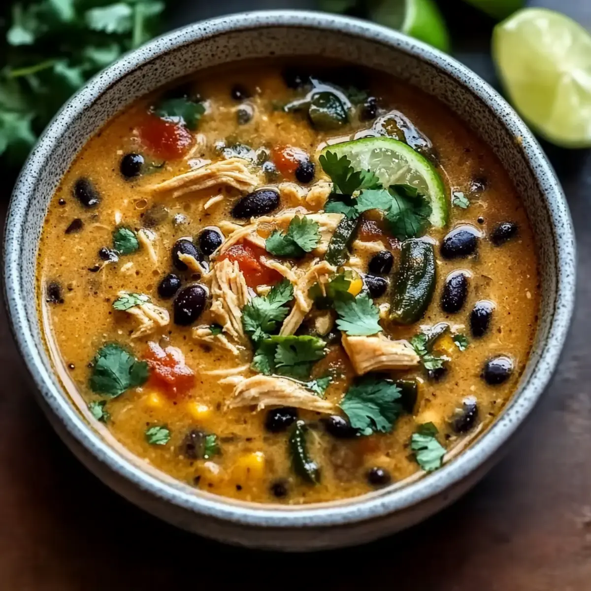 Chicken and Black Bean Soup