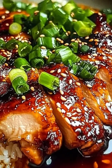 Soy Chicken Garlic Ginger