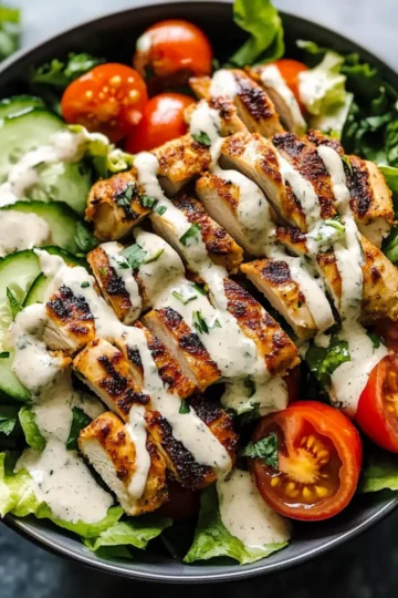 Chicken Shawarma Salad