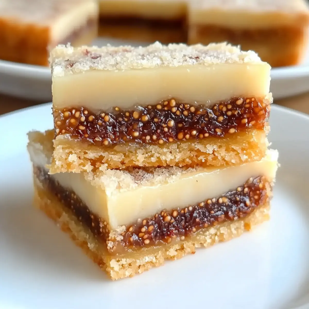 Lemon Fig and Cream Cheese Bars