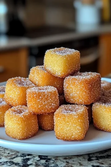 Air Fryer Churro Bites