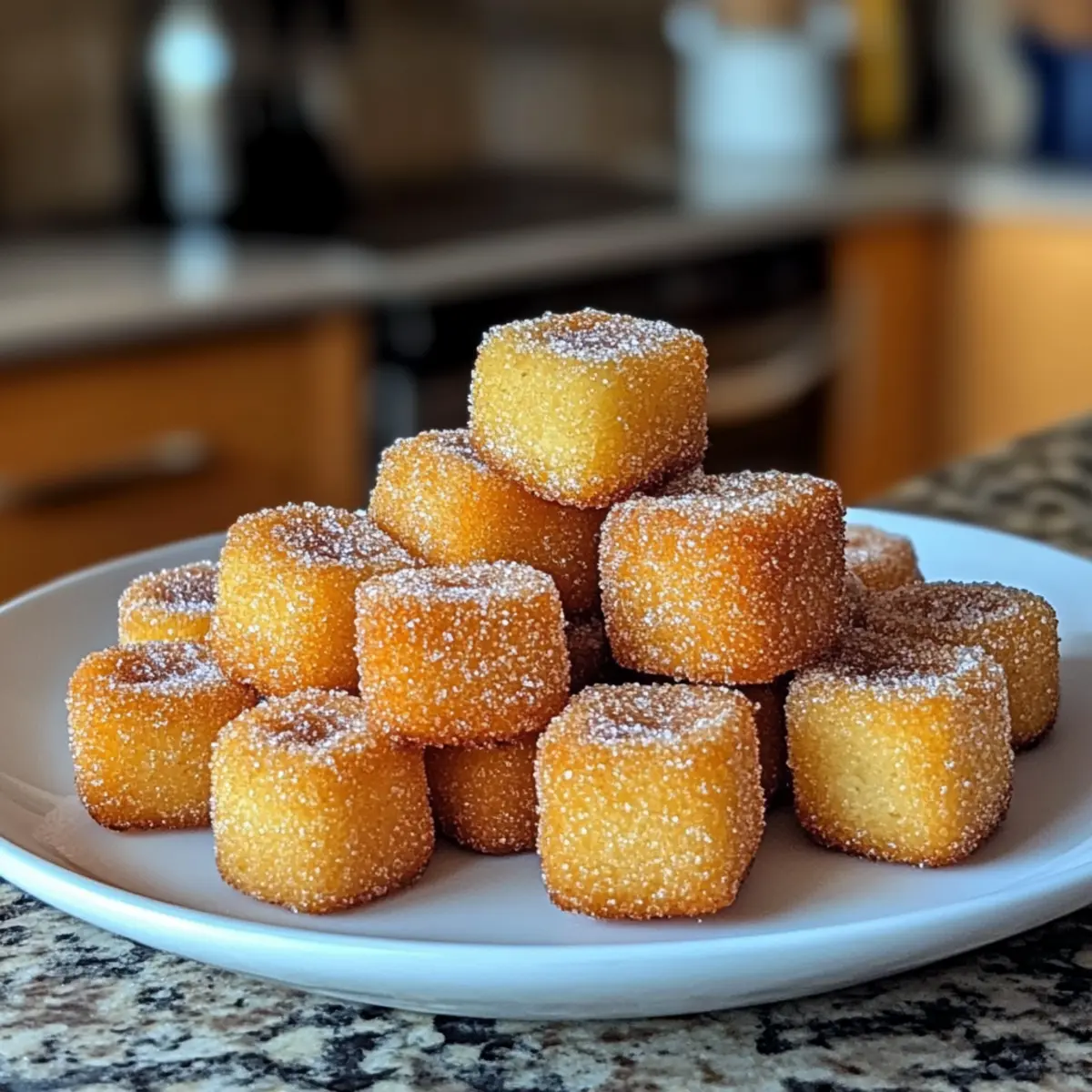Air Fryer Churro Bites
