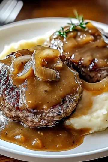 Hamburger Steak and Gravy