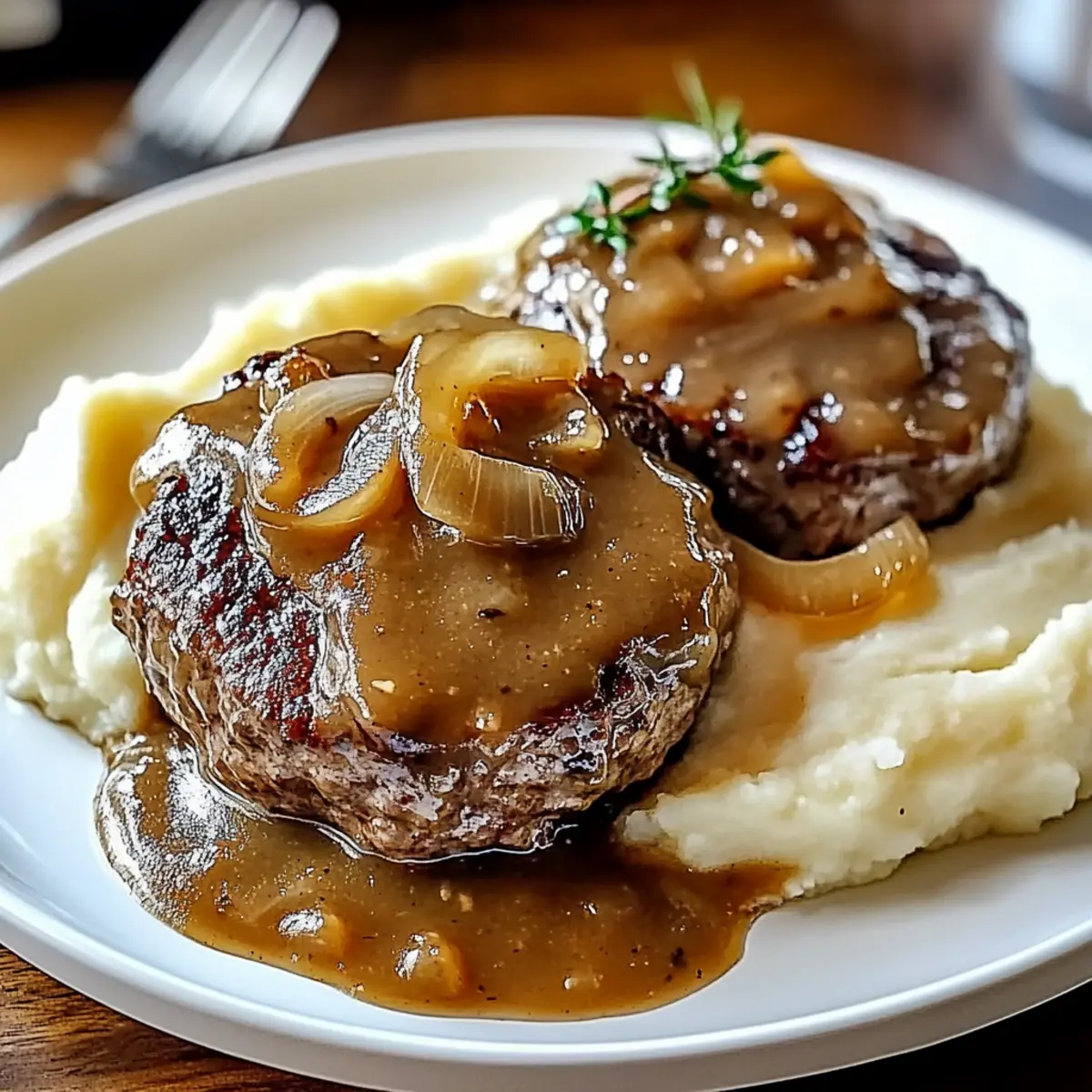Hamburger Steak and Gravy