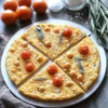 Italian Farinata Chickpea Flatbread
