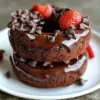 Healthy Chocolate Protein Donuts