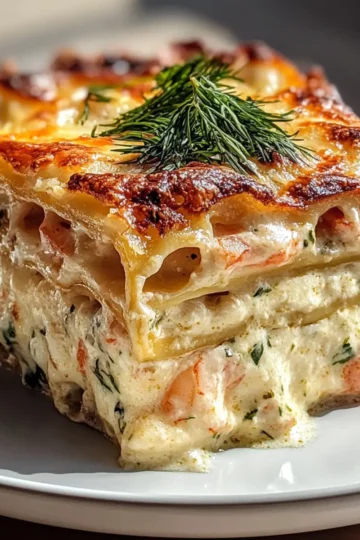 Seafood Lasagna Recipe