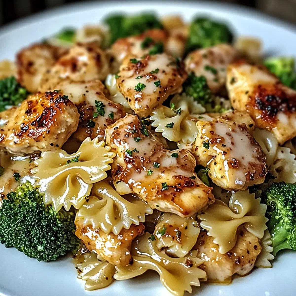 Butter Lemon Bowtie Chicken