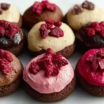 Sweet Valentine’s Day Cherry Cookies with Chocolate Kisses