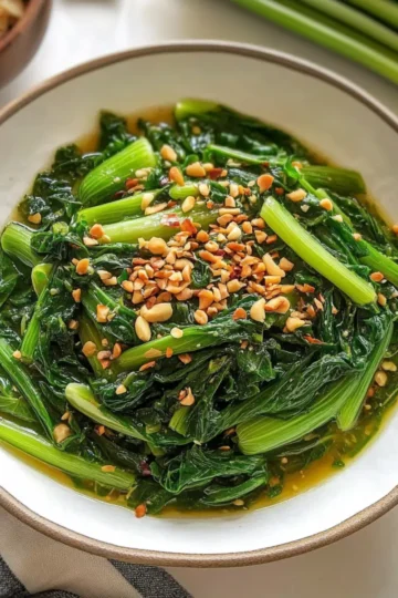 Vietnamese Morning Glory Stir Fry