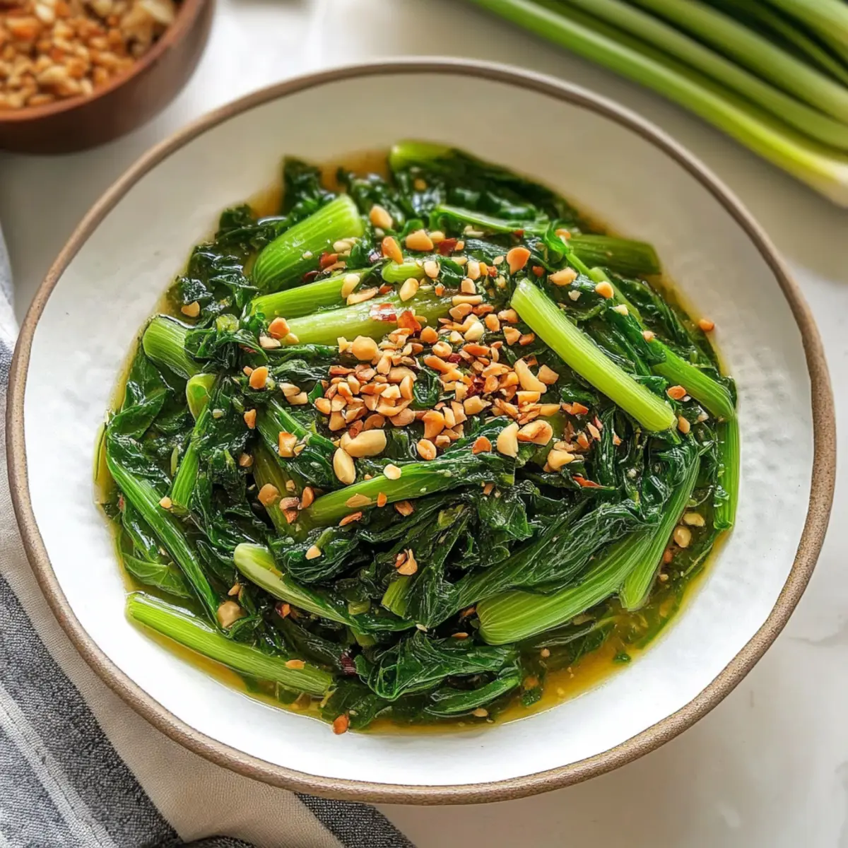 Vietnamese Morning Glory Stir Fry