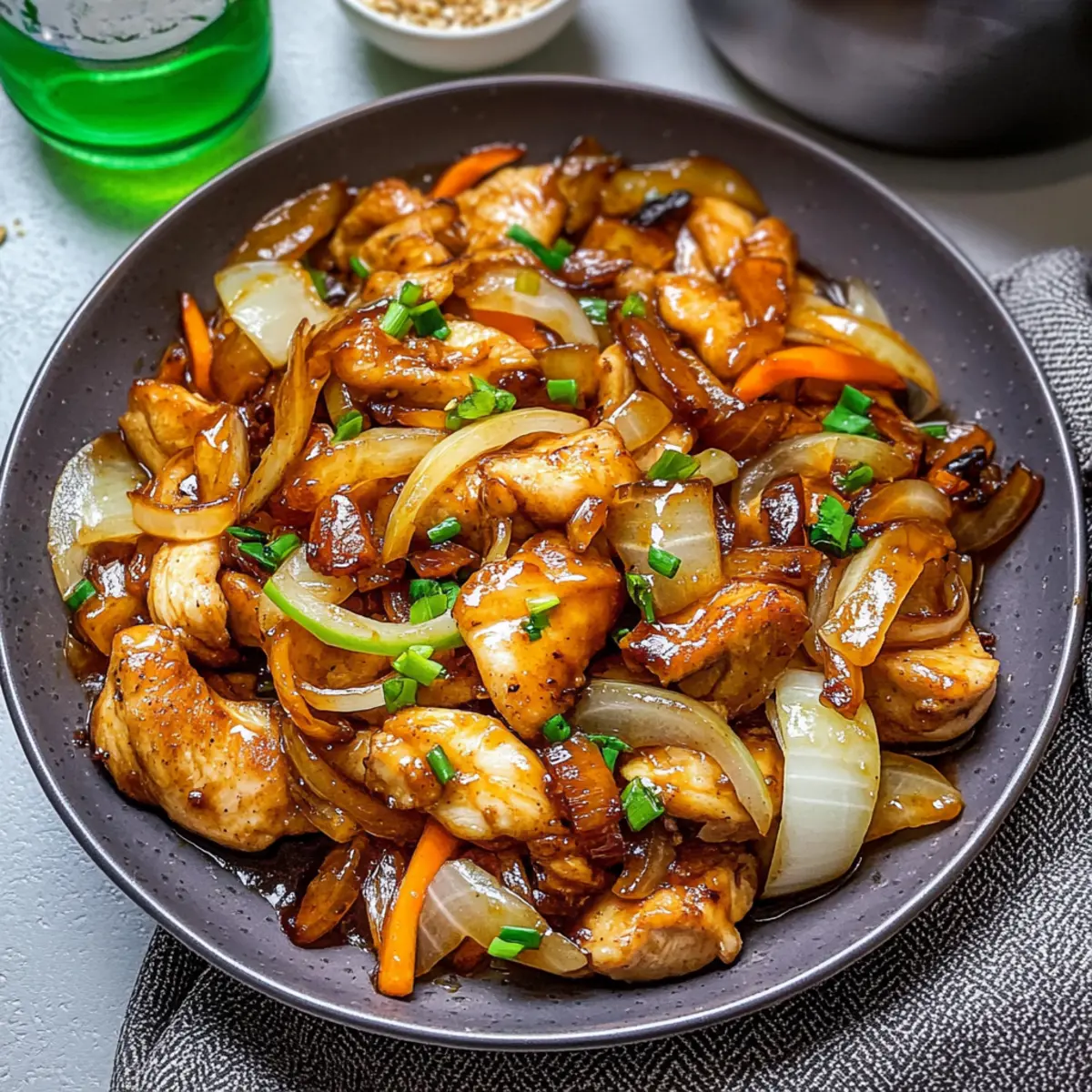 Quick Chicken Thigh Stir Fry