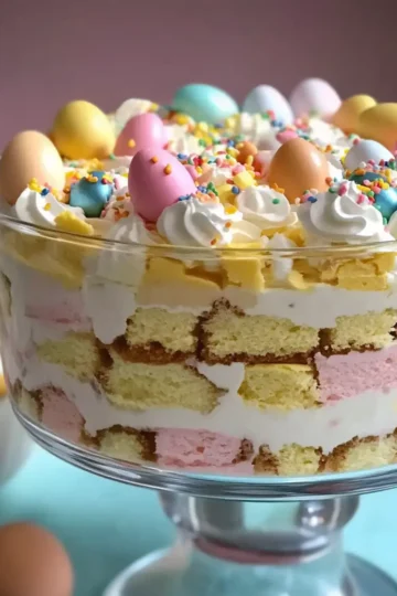 Easter Trifle Dessert