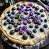 Blueberry Dessert Pizza