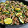 Ground Turkey and Zucchini Skillet